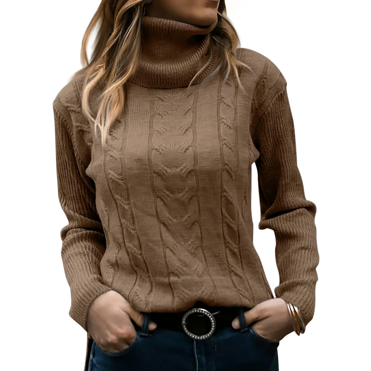Comfortable Ladies' Traditional Crew Neck Jumper