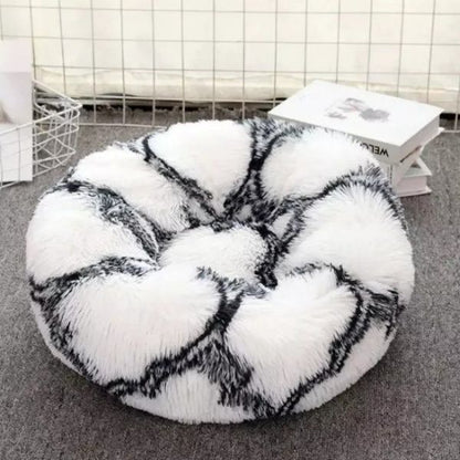 Calming Dog Bed - Comfy Dount Cat And Dog Bed & Anti Anxiety Pet Bed