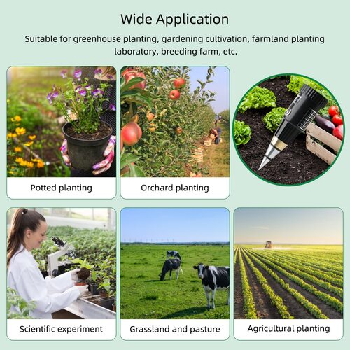 2 in 1 Soil Ph & Moisture Meter, Best Soil Acidity Tester Kit