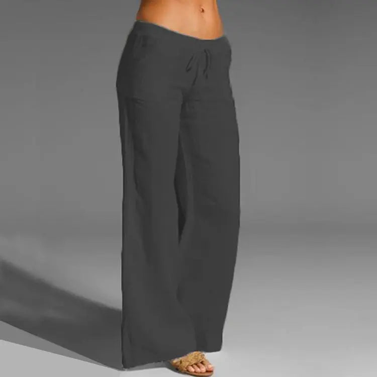 Lightweight Women's Summer Linen Pants