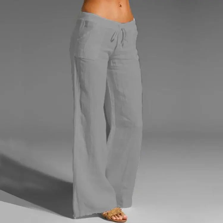 Lightweight Women's Summer Linen Pants