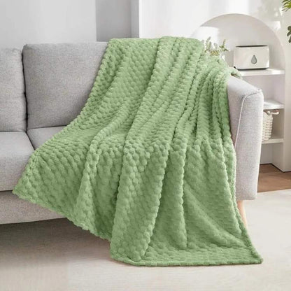 Plush Soft Fuzzy Throw Blanket