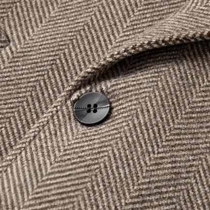 Stylish Men's Slim Fit Wool Coat