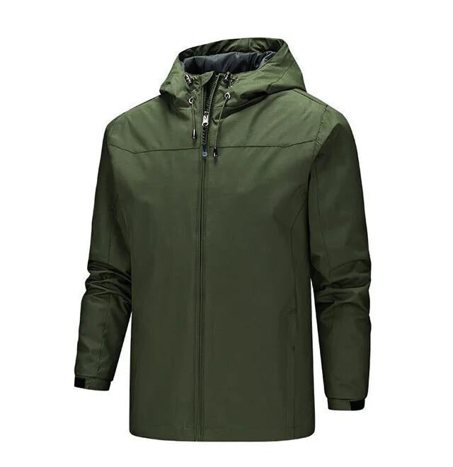 Breathable Mens Insulated Rain Jacket