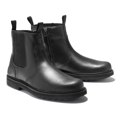 Men's Casual Leather Chelsea Ankle Boots