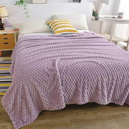Plush Soft Fuzzy Throw Blanket