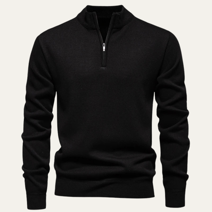 Warm Men's Half Zip Fleece Jacket