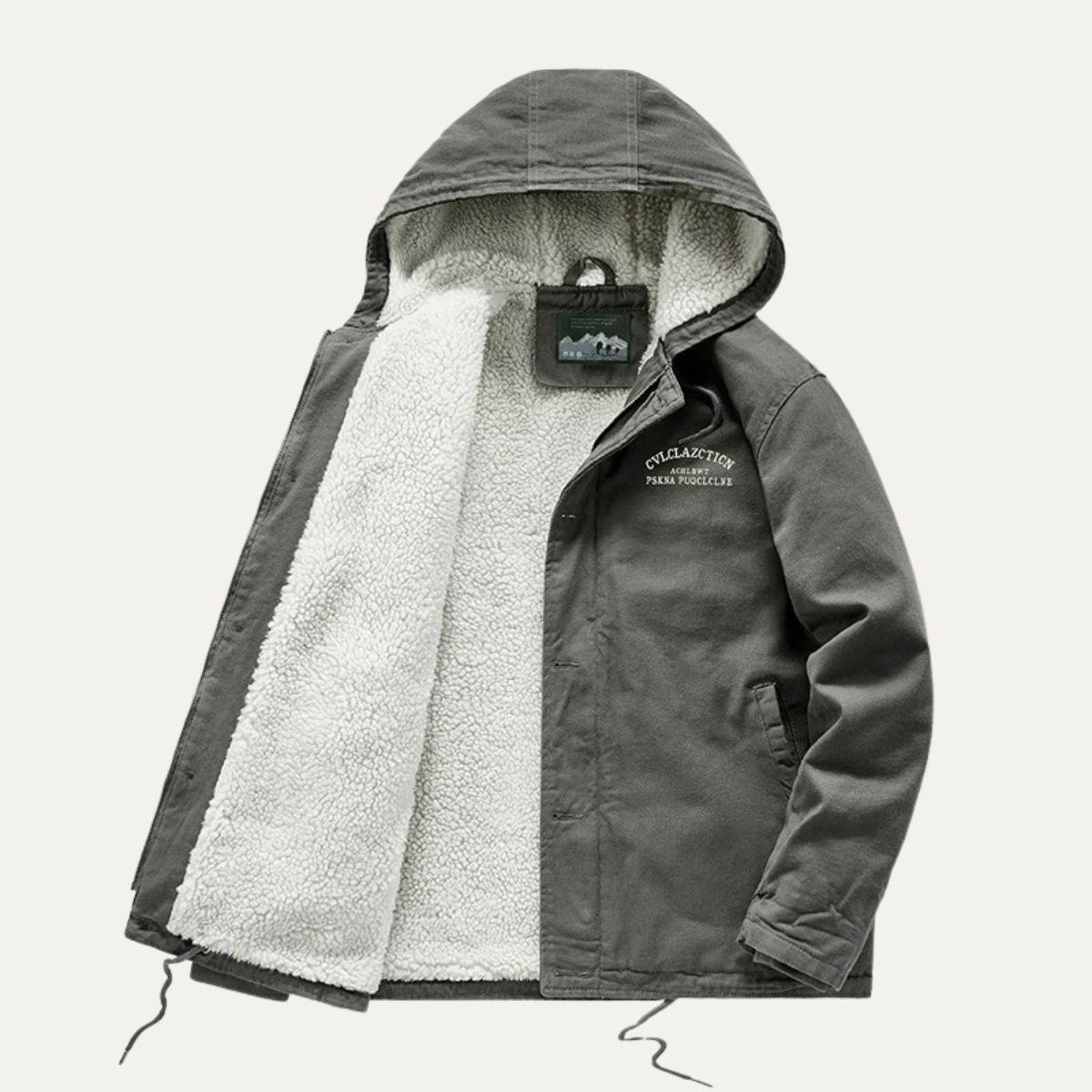 Insulated Men's Waterproof Padded Winter Coat - OutfitLondon