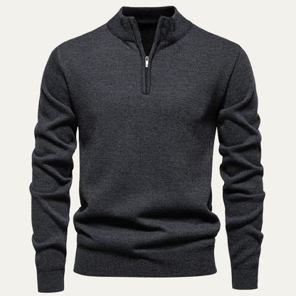 Warm Men's Half Zip Fleece Jacket