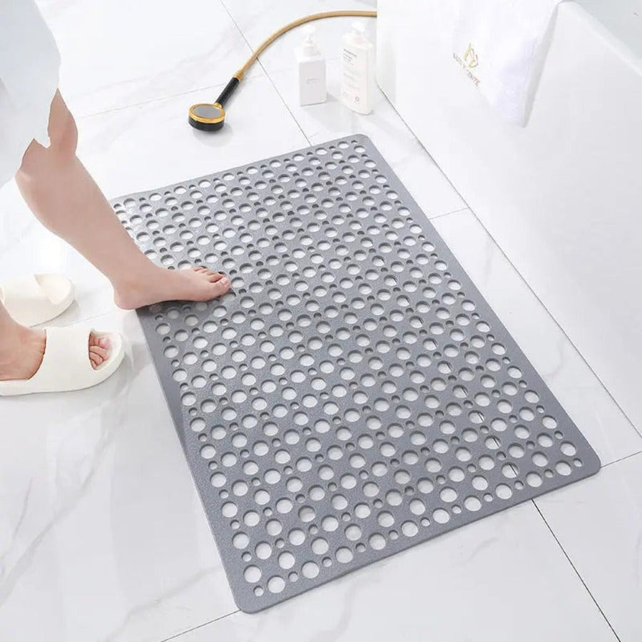 Secure Shower Mat | Non-Slip & Antibacterial | Easily Cleaning and Drying