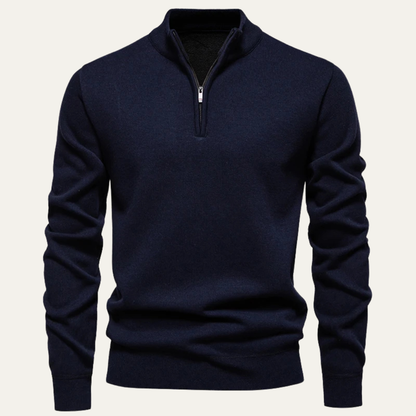 Warm Men's Half Zip Fleece Jacket