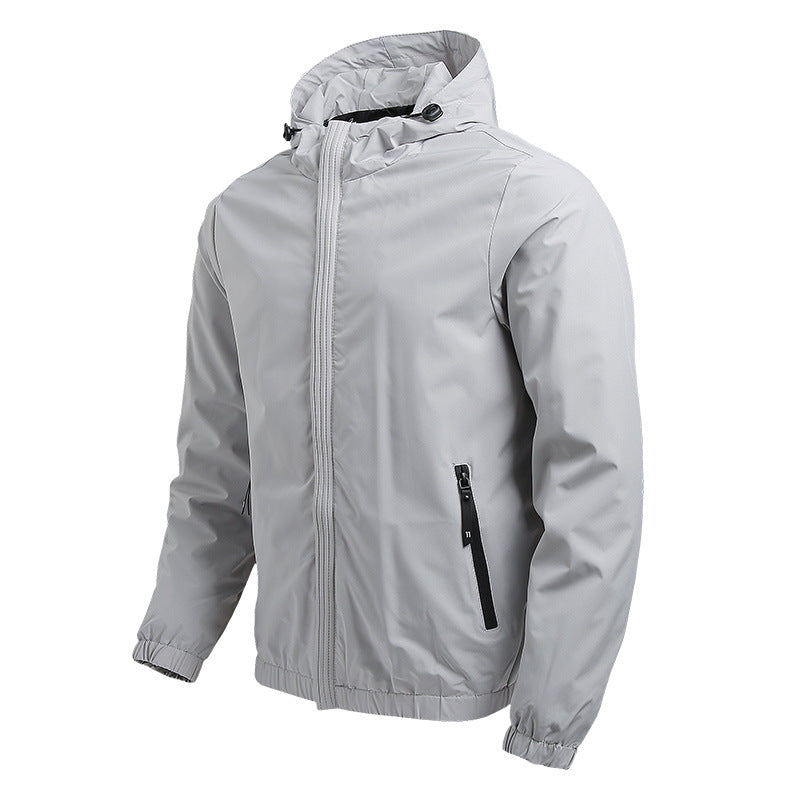 Men's Casual Lightweight Nylon Jacket