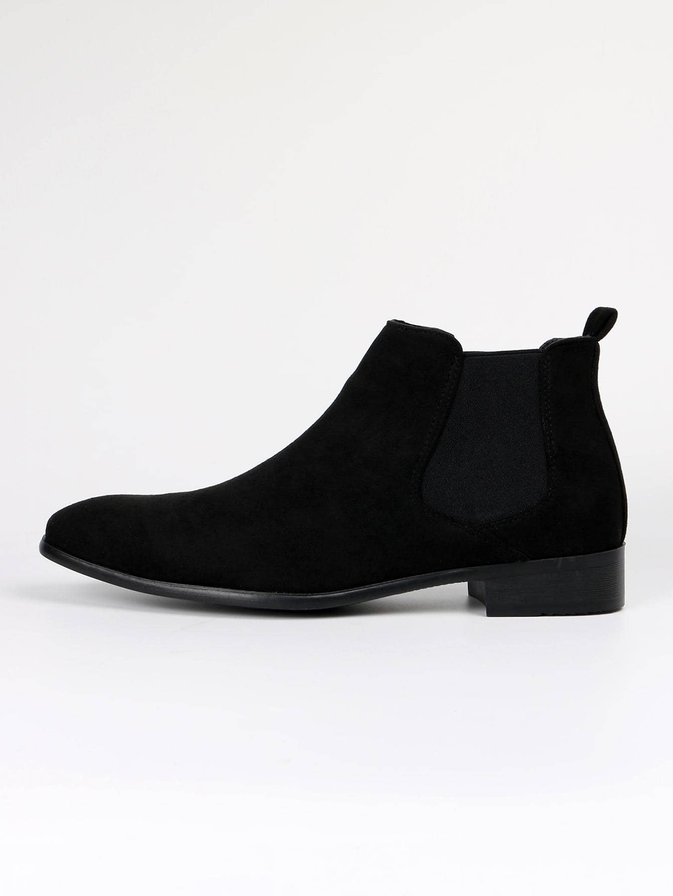 Simple Leather Ankle Boots