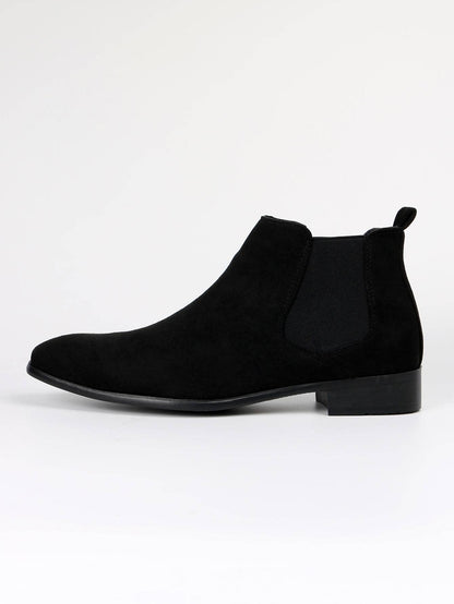Simple Leather Ankle Boots