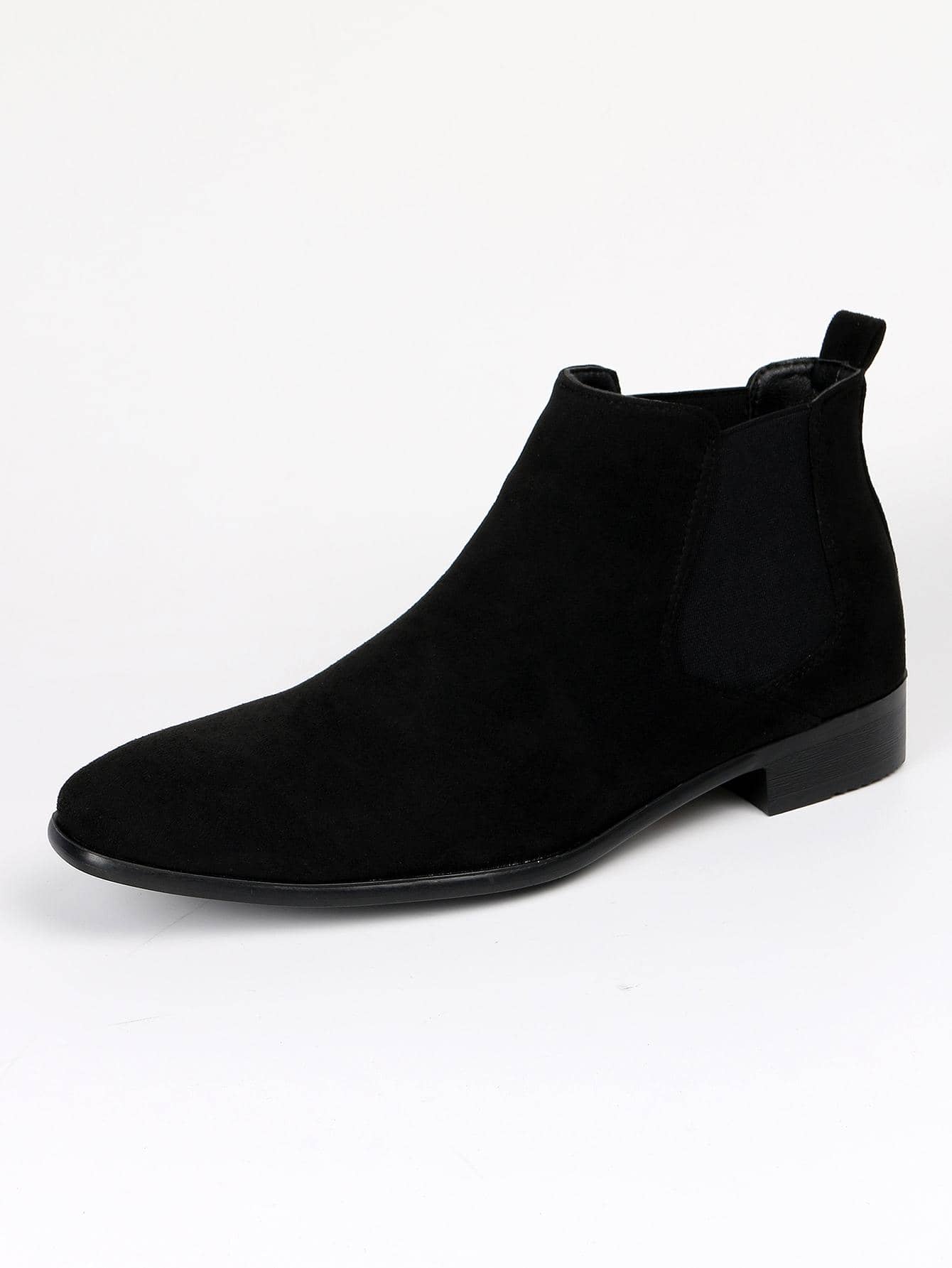 Simple Leather Ankle Boots
