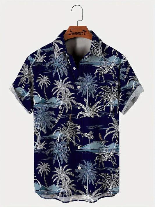 Colorful Island Style Hawaiian Shirt - OutfitLondon