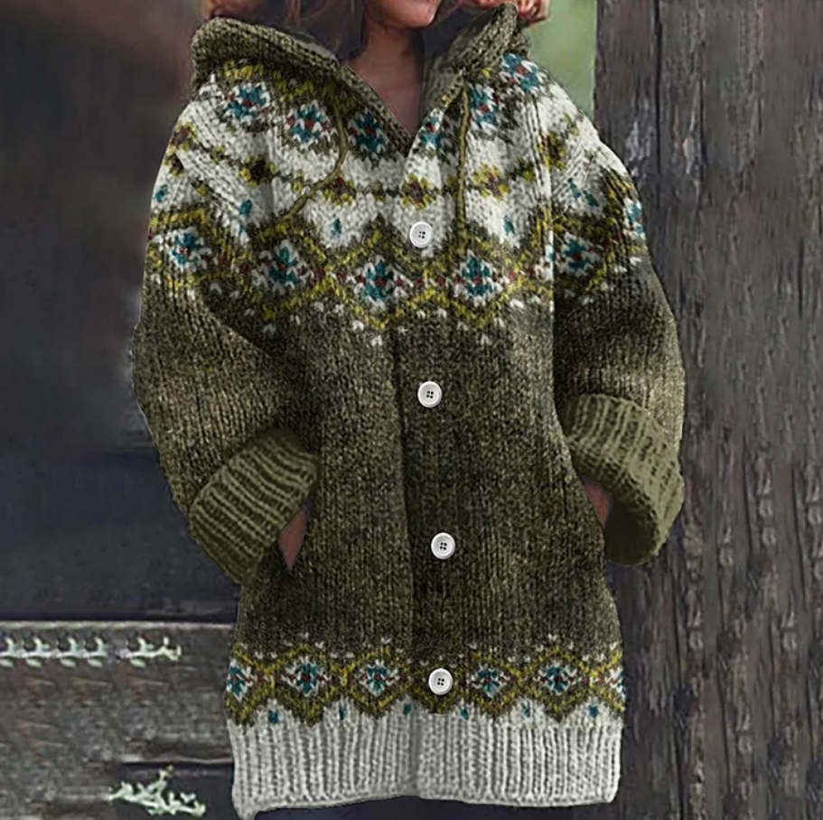 Women's Cozy Warm Winter Sweater Cardigan