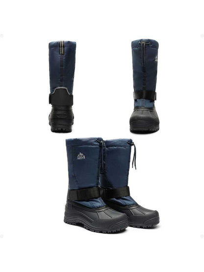 Insulated Snow Boots for Women Black