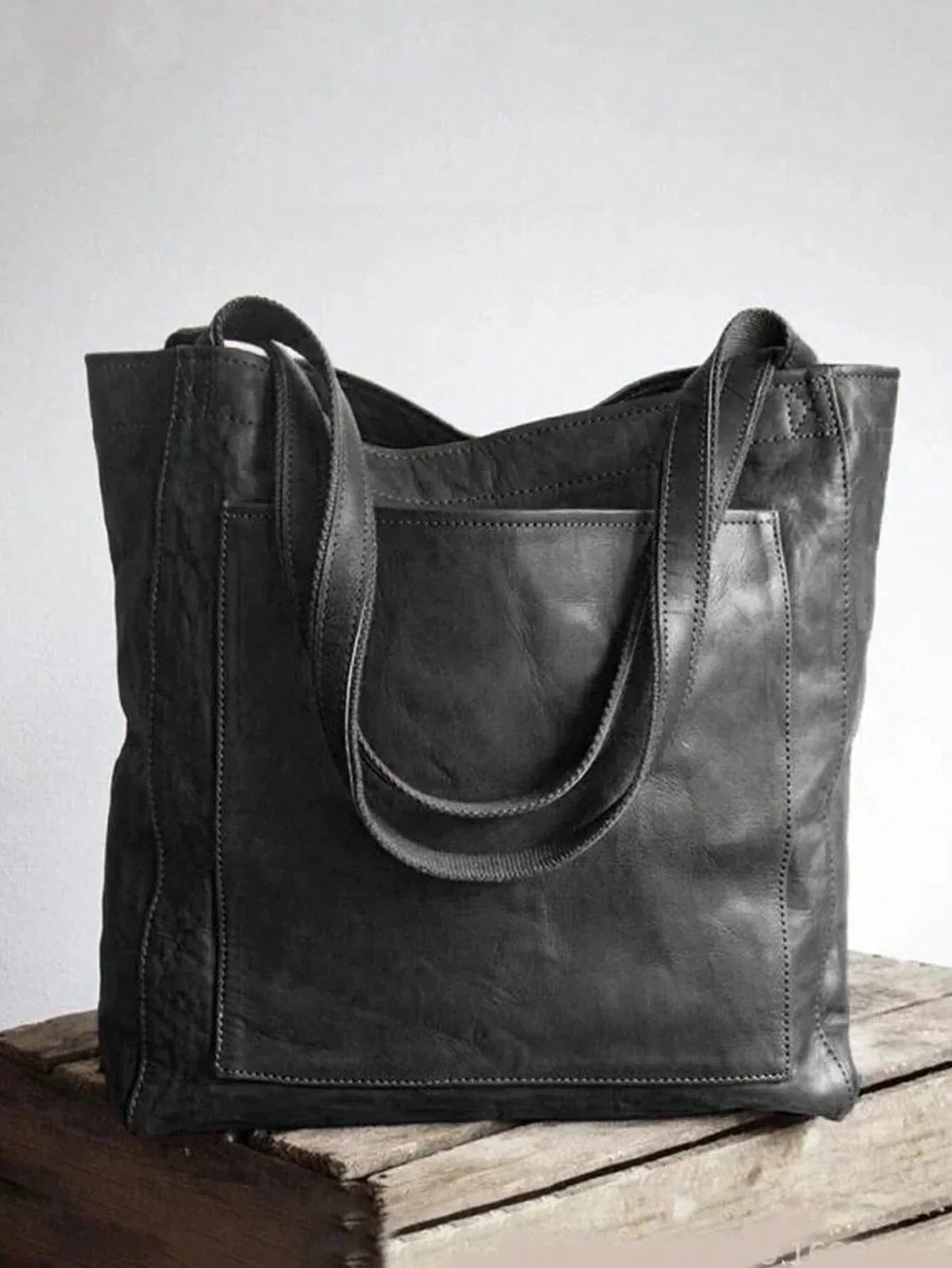 Classic Large Tote Bag with Removable Strap