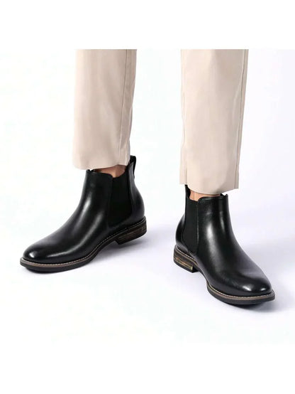 Men's Tough Everyday Ankle Boots with Thick Sole