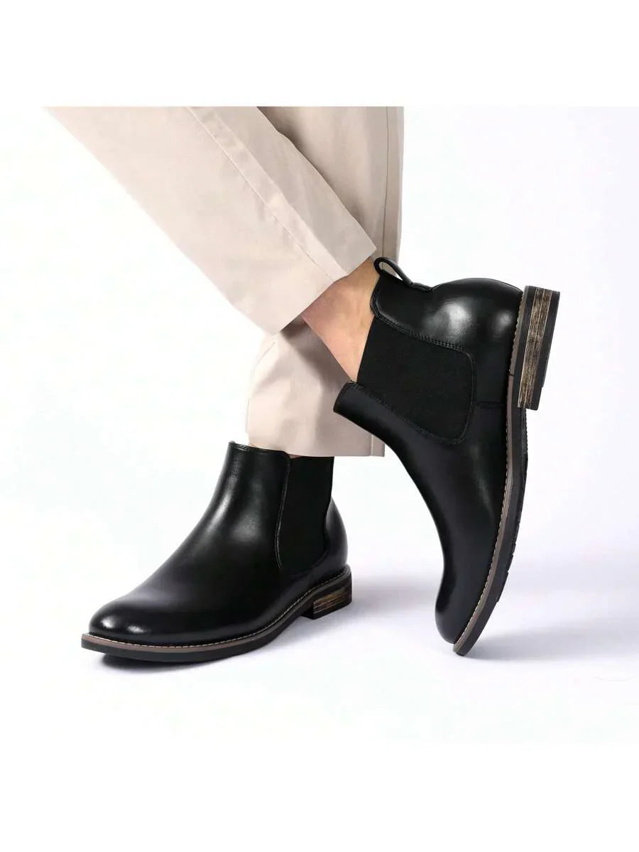 Men's Tough Everyday Ankle Boots with Thick Sole