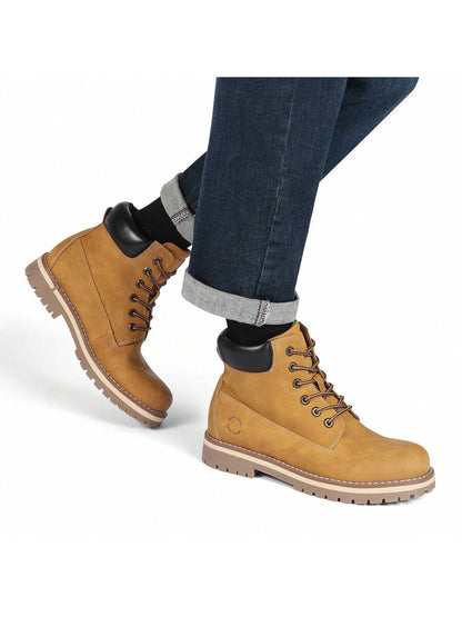 Waterproof Yellow Rubber Boots