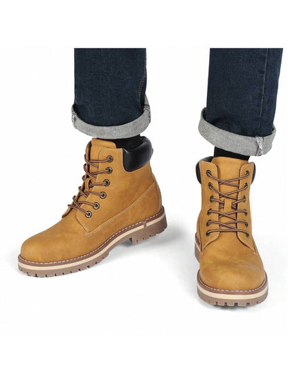 Waterproof Yellow Rubber Boots