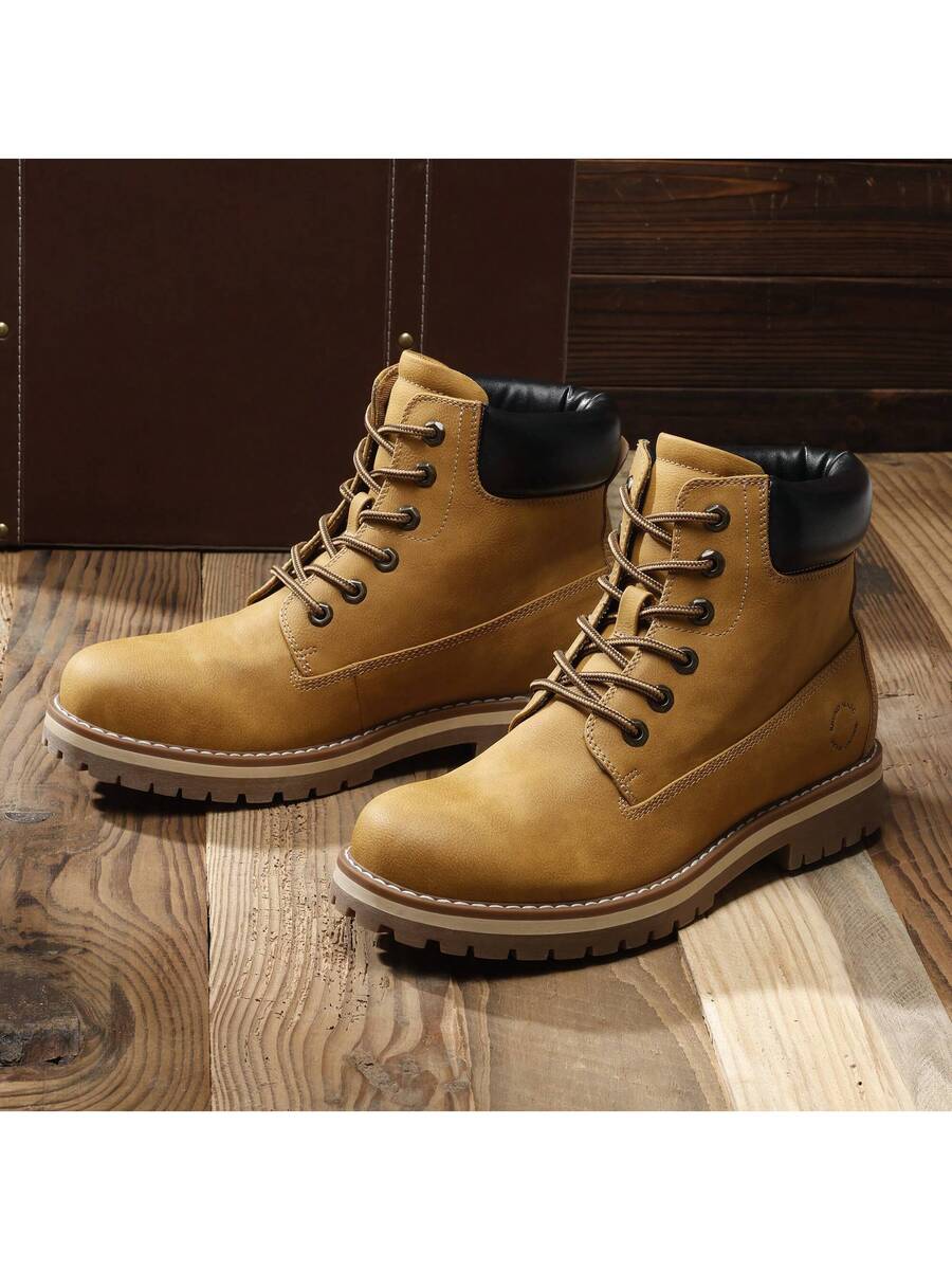Waterproof Yellow Rubber Boots