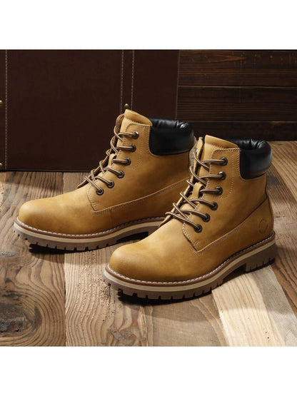 Waterproof Yellow Rubber Boots
