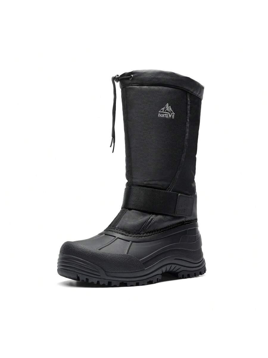 Insulated Snow Boots for Women Black