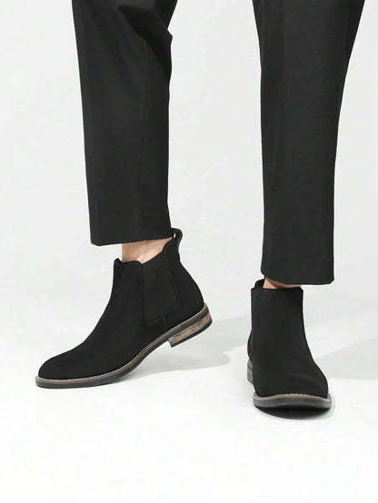 Men's Tough Everyday Ankle Boots with Thick Sole