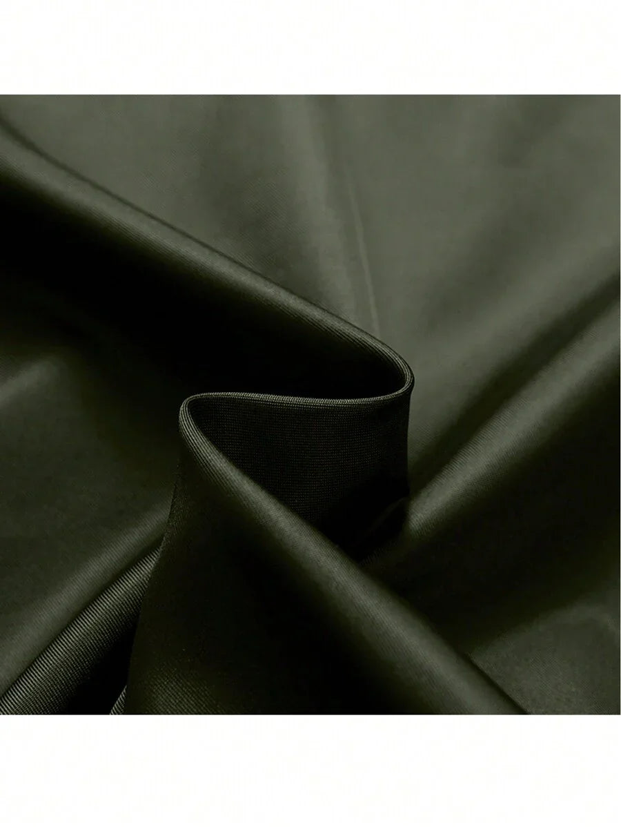 Versatile Military Green Bomber Jacket