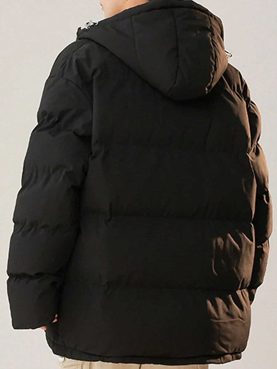 Slim Water Resistant Puffer Jacket for Men
