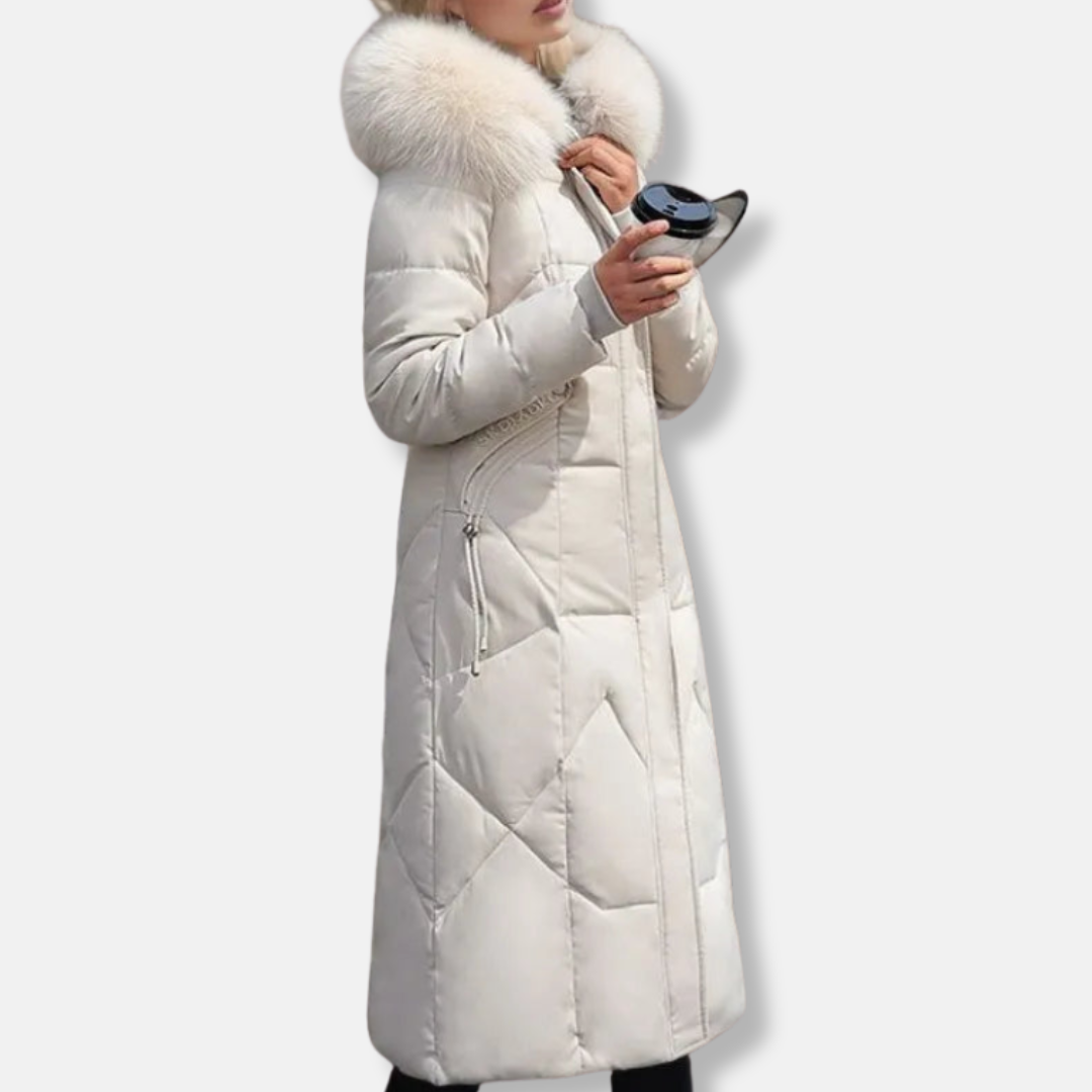 Warm Quilted Puffer Parka Coat - OutfitLondon