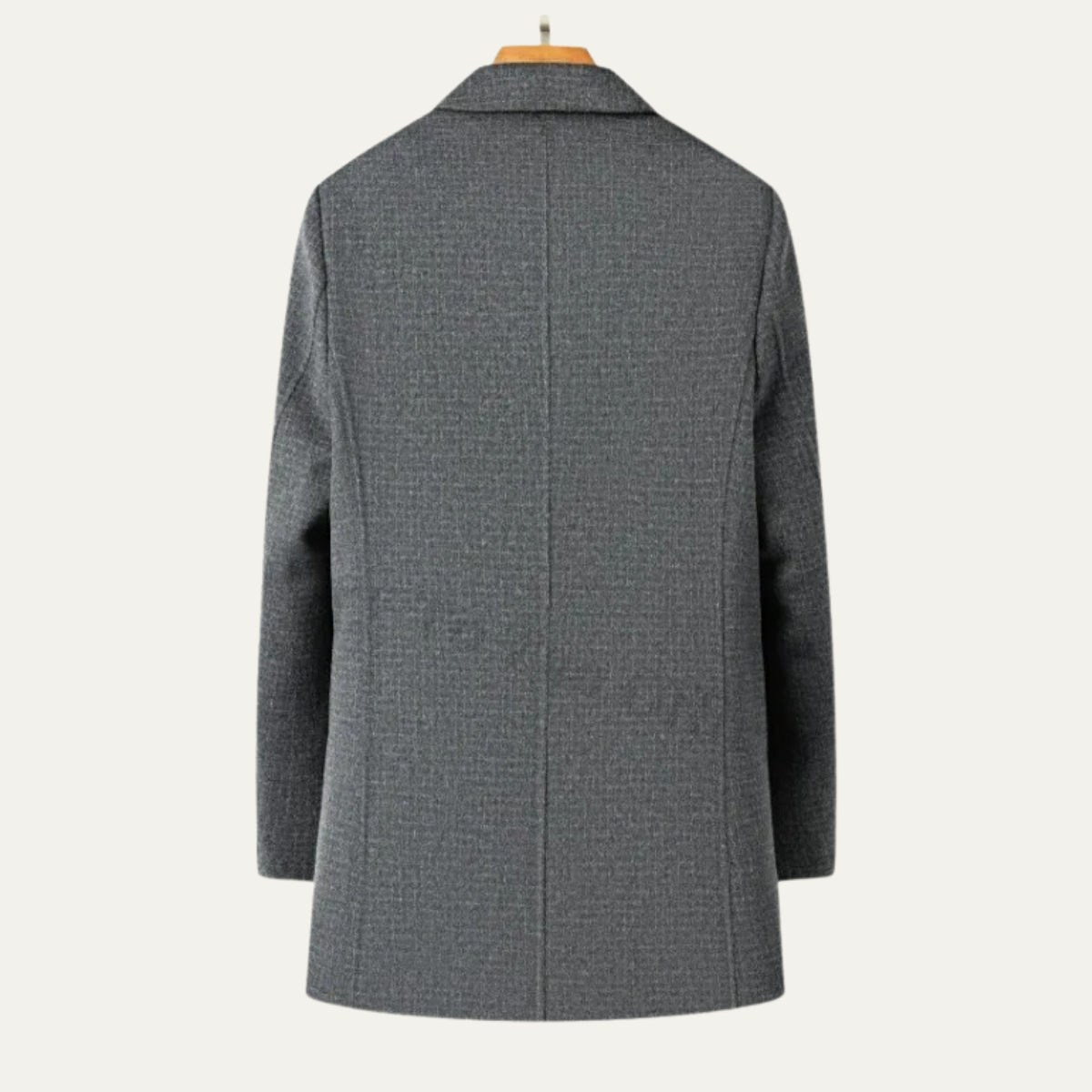 Timeless Double Breasted Wool Men's Coat