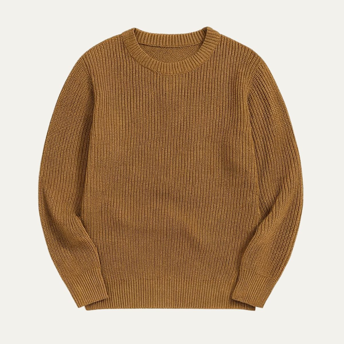 Soft Merino Wool Crew Neck Sweater
