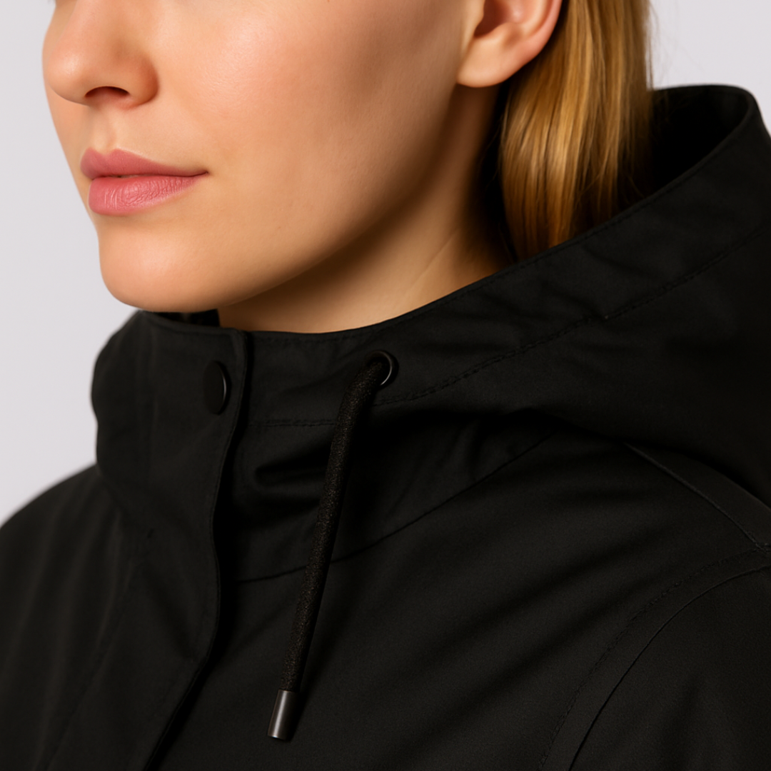 Women's Waterproof Hooded Rain Jacket