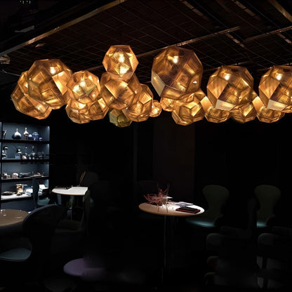 Contemporary Circular Chrome Pendant Lighting Fixtures