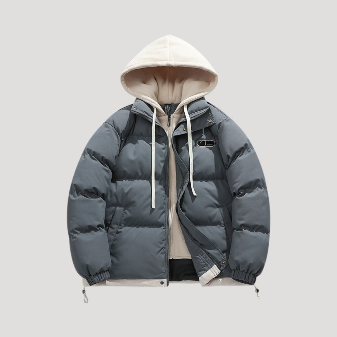 Thermal Waterproof Parka Jacket for Men with Hood - OutfitLondon