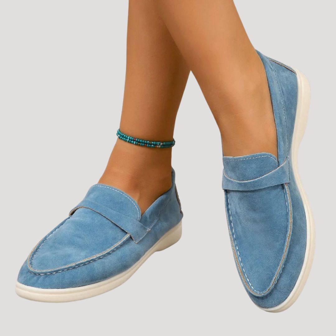 Comfortable Women's Leather Loafers Shoes