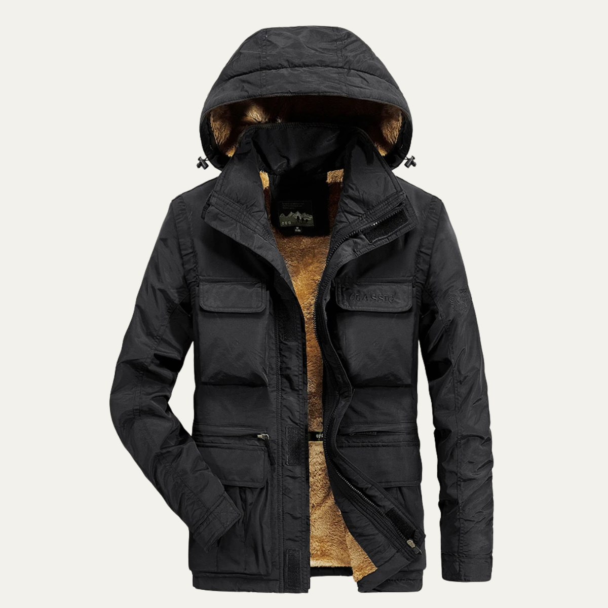 Waterproof Men's Outdoor Tactical Parka Jacket