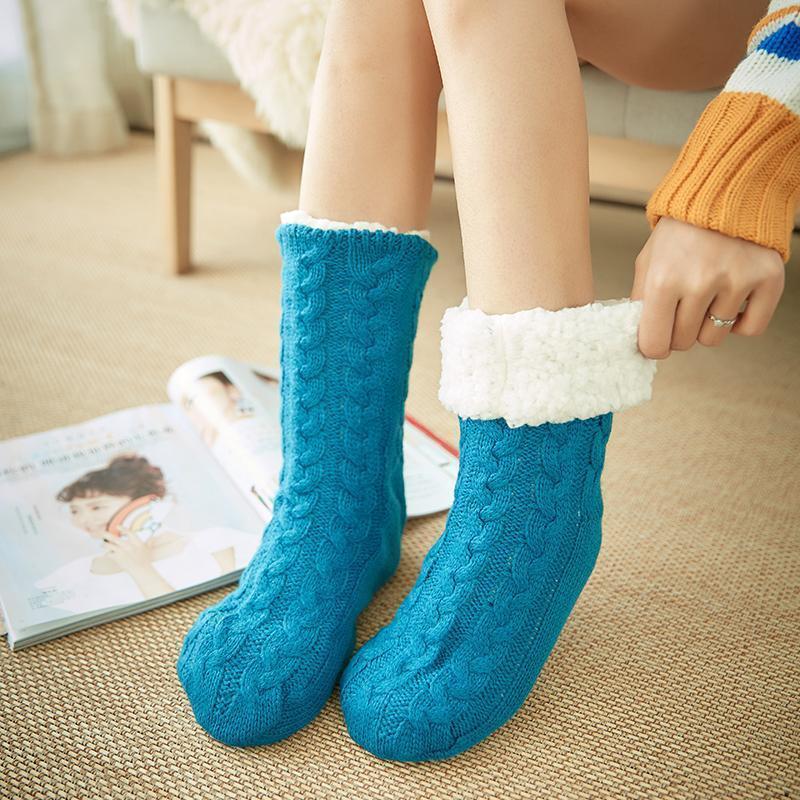 Soft Fuzzy Home Socks