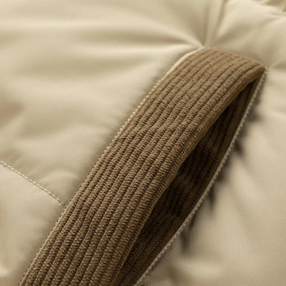 Insulated Men's Quilted Puffer Winter Coat