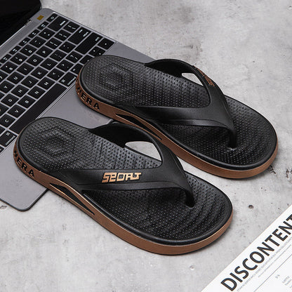 Solid Casual Thong Sandals