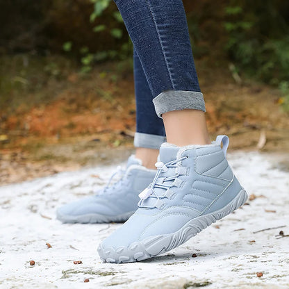 Hikng Walk Shoes Orthopedic Thermal Barefoot Shoes for Autumn & Winter
