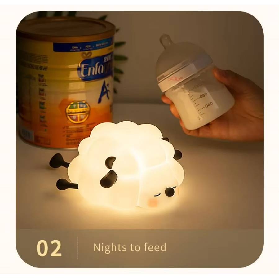 Silicone LED Night Light Animal Shape