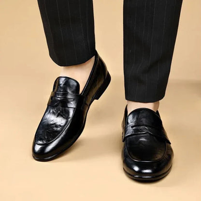 Authentic Premium Leather Slip On Shoe
