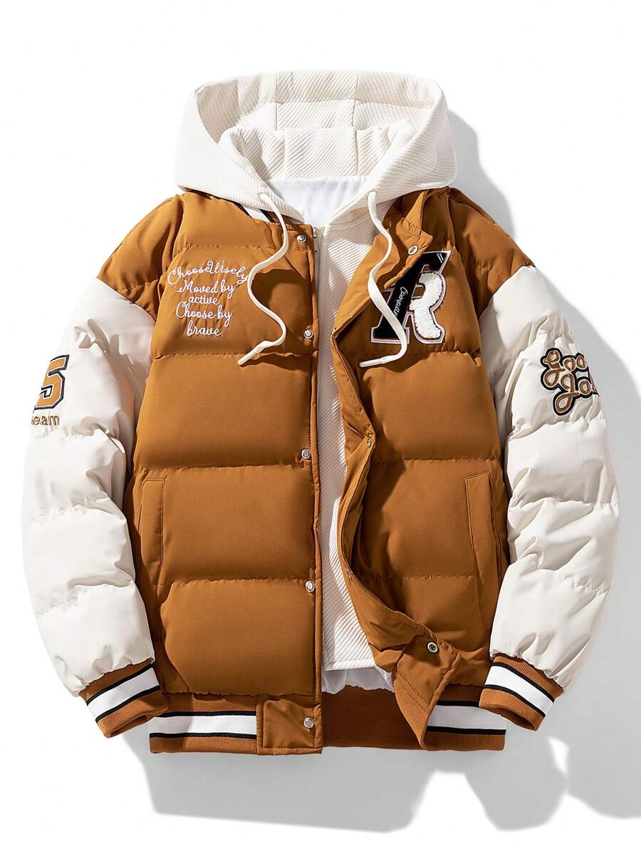 Fashionable Hoodie Winter Jacket