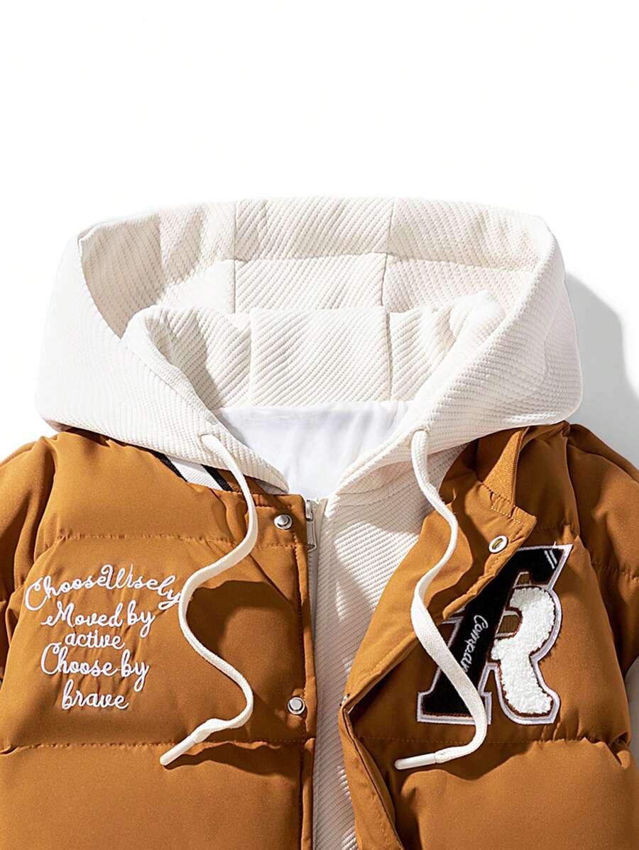Fashionable Hoodie Winter Jacket