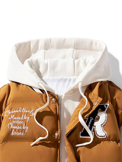 Fashionable Hoodie Winter Jacket